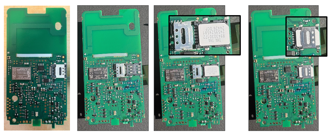 Insert SIM card into adeunis device